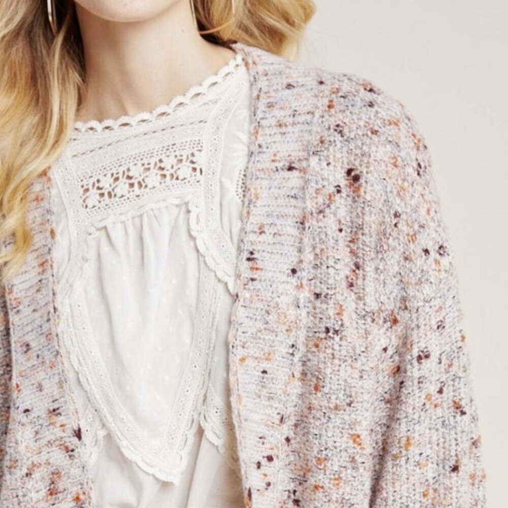 NWT Anthropologie Holland Textured Cardigan - Picture 4 of 12
